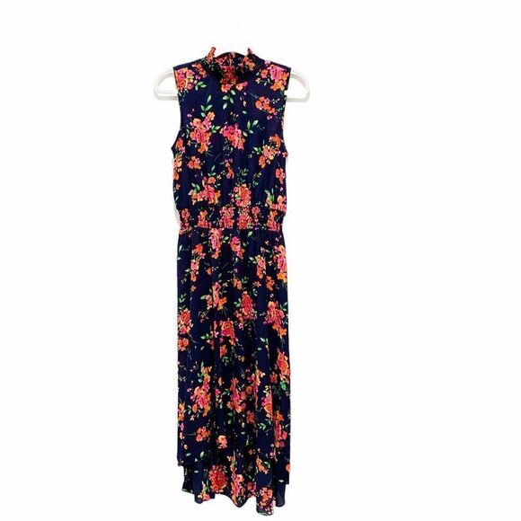 NWT Nanette Lepore Floral Midi Dress - Picture 1 of 5